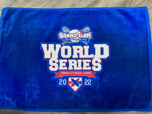 2022 Grand Slam World Series Logo Towel