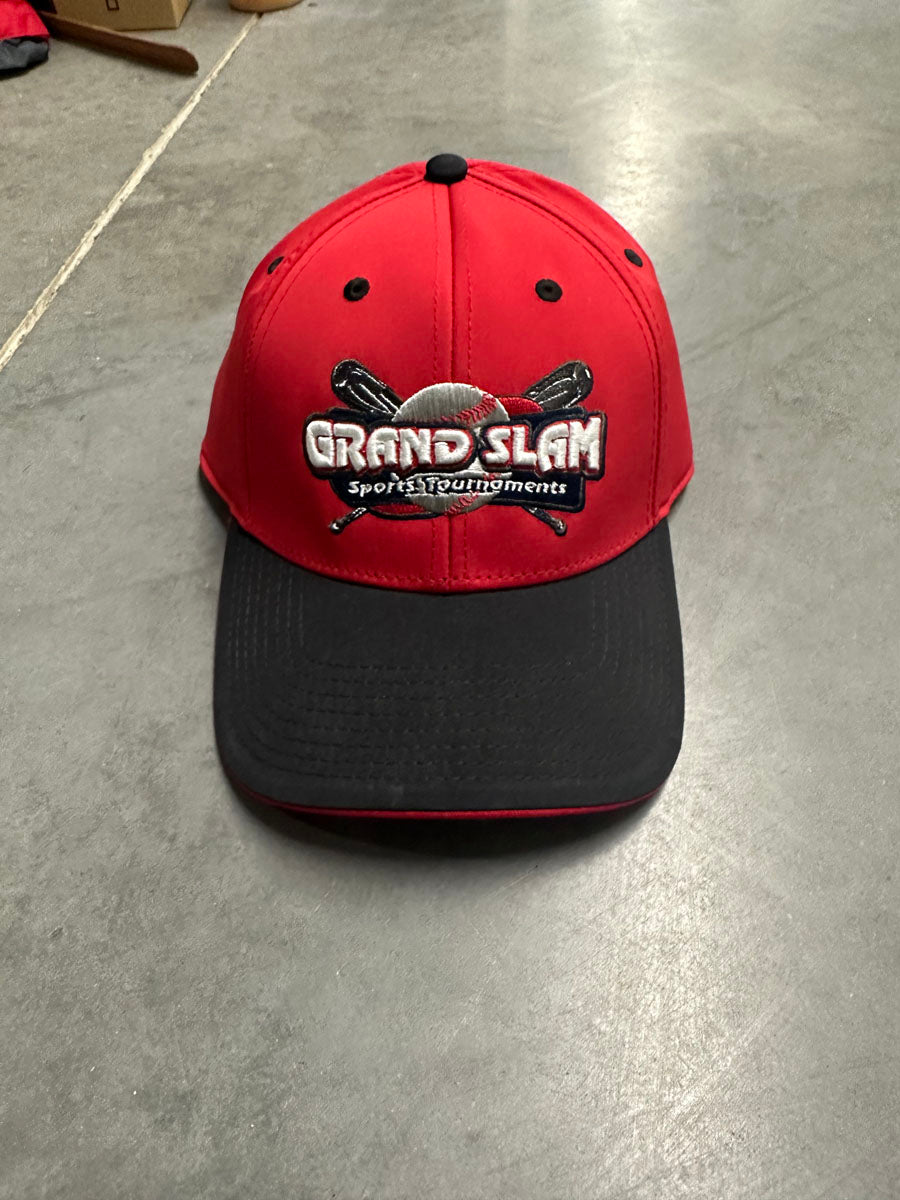 Red and Black Adjustable Hat